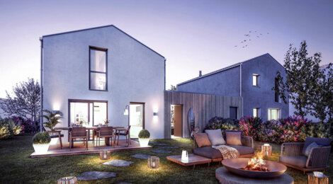 Programme immobilier neuf EDEN CAPE - Pornichet : Appartements T2–T4 et maisons T4–T5 avec terrasses, jardins et parking proche de la plage et de la vieille ville (44380) - Référence : 6012
