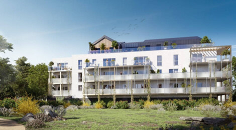Programme immobilier neuf CARAVELLE - Pornichet : Appartements T2–T5 avec terrasses, vues Hippodrome et proximité Port de Plaisance (44380) - Référence : 14731