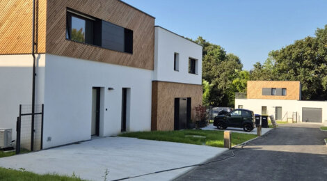 Programme immobilier neuf LE CLOS DES MOINES Lot N02 - Pornichet maisons d’architecte dans un quartier verdoyant (44380) - Référence : 17507