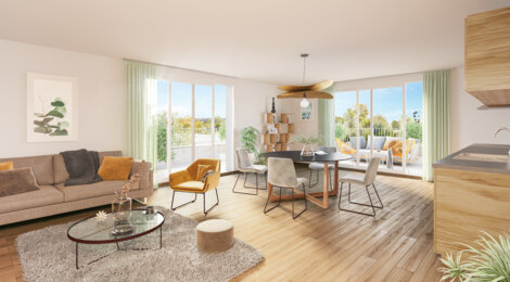Programme immobilier neuf Jardin d'Epona - Pornichet : maisons et appartements neufs du studio au 5 pièces entre l’Hippodrome et la Mer (44380) - Référence : 15545