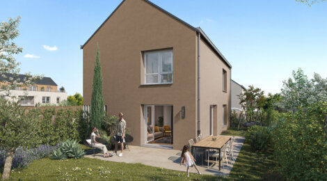 Programme immobilier neuf Jardin d'Epona - Pornichet : maisons et appartements neufs du studio au 5 pièces entre l’Hippodrome et la Mer (44380) - Référence : 15545