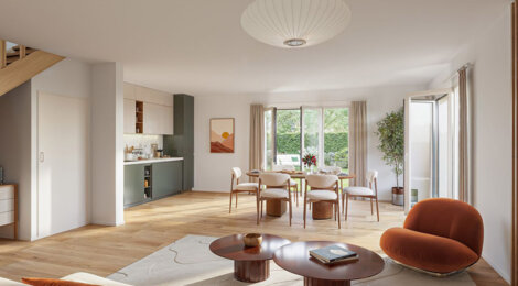 Programme immobilier neuf Le domaine du Golf - Porte de Savoie Francin maisons et villas proches Chambéry (73800) - Référence : 17193