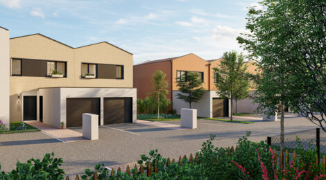 Programme immobilier neuf VILLA MAESTRIA - Portet-sur-Garonne : Appartements T2–T3 et maisons T4 avec jardins, garages et proximité IUCT Oncopole à 10 min (31120) - Référence : 6349