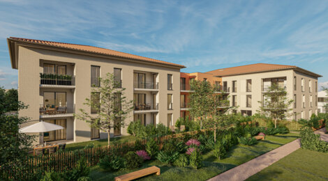 Programme immobilier neuf VILLA MAESTRIA - Portet-sur-Garonne : Appartements T2–T3 et maisons T4 avec jardins, garages et proximité IUCT Oncopole à 10 min (31120) - Référence : 6349