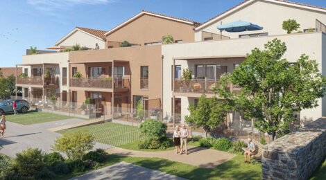 Programme immobilier neuf RIVES DU CANAL - Portiragnes logements avec jardins près du Canal du Midi (34420) - Référence : 17410