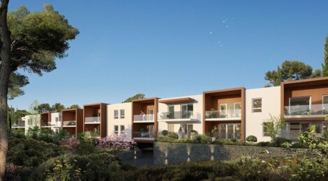Programme immobilier neuf IN'SIDE - Prades-le-Lez : 32 appartements T2–T4 avec terrasses et proximité des écoles à 100 mètres du cœur de village (34730) - Référence : 1086