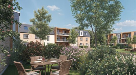 Programme immobilier neuf Le Domaine des Roses - Préaux à une vingtaine de minutes de Rouen (76160) - Référence : 16257