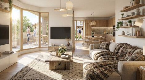 Programme immobilier neuf HORIZON LÉMAN - Prévessin-Moëns cadre résidentiel à 15 min du lac Léman (01280) - Référence : 14300