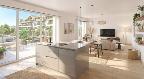 Programme immobilier neuf Villa Geneva - Bat F-G1-G2 - Prévessin-Moëns résidence élégante à proximité immédiate de Genève (01280) - Référence : 17566