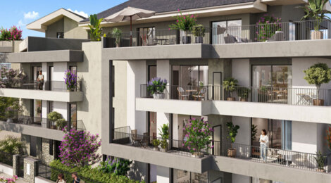 Programme immobilier neuf Villa Geneva - Bat F-G1-G2 - Prévessin-Moëns résidence élégante à proximité immédiate de Genève (01280) - Référence : 17566