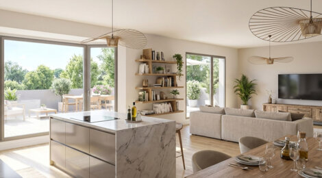 Programme immobilier neuf Villas CELESTINE (TRANCHE 1) - Publier maison neuve proche Léman et centre Thonon les Bains (74500) - Référence : 16985