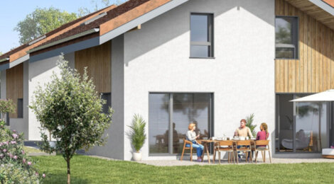 Programme immobilier neuf Villas CELESTINE (TRANCHE 1) - Publier maison neuve proche Léman et centre Thonon les Bains (74500) - Référence : 16985