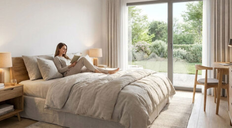 Programme immobilier neuf Villas CELESTINE (TRANCHE 2) - Publier maisons contemporaines proches du Lac Léman (74500) - Référence : 17028