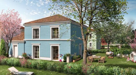 Programme immobilier neuf Le Quartier du Vertpuits - Puiseux-en-France : Maisons T4–T5 et appartements T2–T4 avec jardins, garages et proximité Paris (95380) - Référence : 14514
