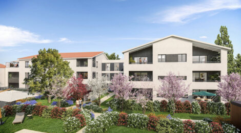 Programme immobilier neuf Le Clos du Tilleul - Pusignan au centre-ville à deux pas des commerces (69330) - Référence : 16006
