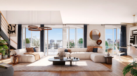 Programme immobilier neuf Parc des Bergères - Puteaux à deux pas de La Défense (92800) - Référence : 16216