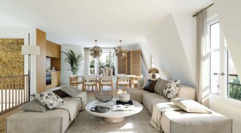 Programme immobilier neuf Villa Collin - Puteaux à deux pas de la gare et des lignes L, U et T2 (92800) - Référence : 16142