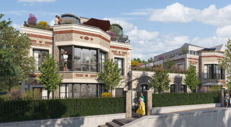 Programme immobilier neuf Terrasses Belles Vues - Puteaux résidence neuve à 3 min de la gare et proche La Défense (92800) - Référence : 16891