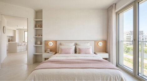 Programme immobilier neuf SUD RIVAGE - Quesnoy-sur-Deûle : appartements neufs du 2 au 5 pièces proche de la mairie (59890) - Référence : 14867