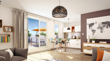 Programme immobilier neuf TI GWENN - Questembert : appartements neufs du studio au 4 pièces à 5 min du centre (56230) - Référence : 15329