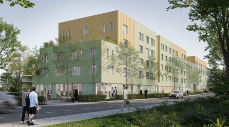 Programme immobilier neuf Uxco Student - QUETIGNY - Quetigny aux portes de Dijon résidence dédiée aux étudiants (21800) - Référence : 14613