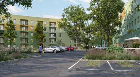 Programme immobilier neuf Uxco Student - QUETIGNY - Quetigny aux portes de Dijon résidence dédiée aux étudiants (21800) - Référence : 14613