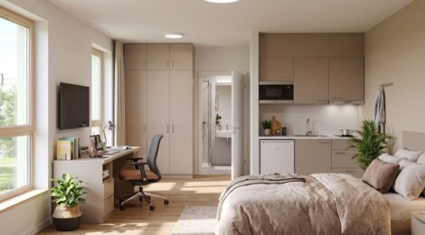 Programme immobilier neuf UXCO Student - Quetigny aux portes de Dijon résidence dédiée aux étudiants (21800) - Référence : 14613