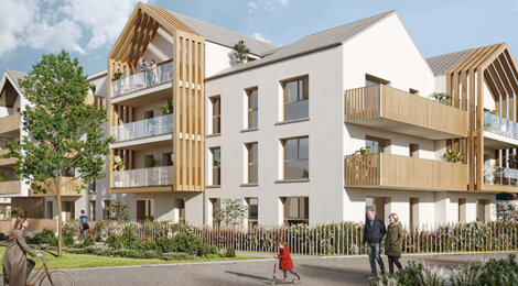 Programme immobilier neuf Kewenn Kalon - Quéven à moins de 20 minutes des plages dans un cadre paisible (56530) - Référence : 16980