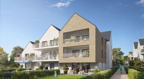 Programme immobilier neuf LES VOILES BLANCHES - Quiberon à quelques minutes de la plage du Castero (56170) - Référence : 15708