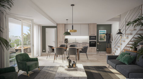 Programme immobilier neuf PORT HALIGUEN - QUIBERON - Quiberon : Appartements T2–T4 avec terrasses, parking et proximité plage Porigo (56170) - Référence : 14553