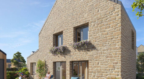 Programme immobilier neuf LES VOILES BLANCHES Maisons - Quiberon maisons avec jardin à 20 min de Port-Haliguen (56170) - Référence : 17944