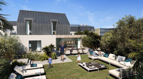 Programme immobilier neuf Coeur Maria -  Quiberon : villas et appartements neufs du 2 au 5 pièces face mer et centre-ville (56170) - Référence : 16933