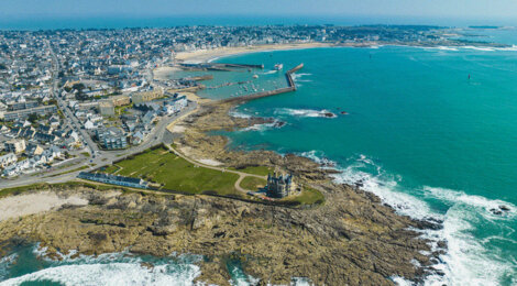 Programme immobilier neuf Coeur Maria -  Quiberon : villas et appartements neufs du 2 au 5 pièces face mer et centre-ville (56170) - Référence : 16933
