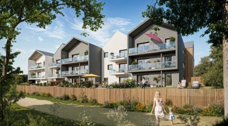 Programme immobilier neuf Les terrasses de Kermoguer - Quimper à quelques minutes en voiture du centre historique (29000) - Référence : 12627