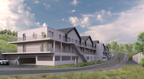 Programme immobilier neuf LES TERRASSES DU VALLON - BAT A - Quimper appartements neufs à 5 min de la gare (29000) - Référence : 17711