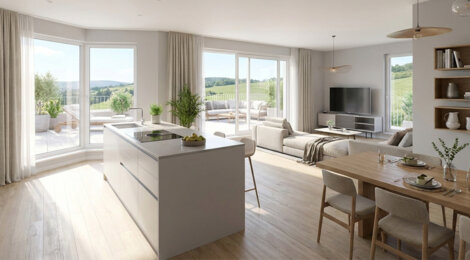 Programme immobilier neuf LES TERRASSES DU VALLON - BAT A - Quimper appartements neufs à 5 min de la gare (29000) - Référence : 17711