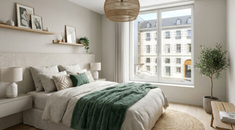 Programme immobilier neuf CONFLUENCE - Quimper réhabilitation en plein au centre historique (29000) - Référence : 11508