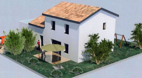 Programme immobilier neuf La Bottière - Quincieux village au nord de Lyon maisons neuves avec terrasse et jardin (69650) - Référence : 17186