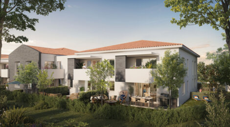 Programme immobilier neuf HARMONIE - Quint-Fonsegrives : appartements neufs 1 à 3 pièces à 20 min de Toulouse (31130) - Référence : 14880