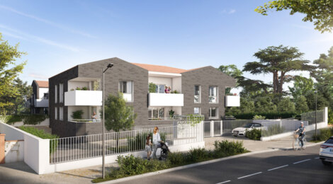 Programme immobilier neuf HARMONIE - Quint-Fonsegrives : appartements neufs 1 à 3 pièces à 20 min de Toulouse (31130) - Référence : 14880