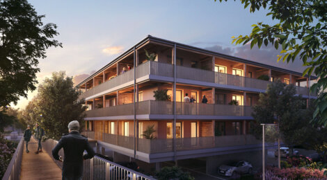 Programme immobilier neuf INITIA - Ramonville-Saint-Agne : Appartements T2–T4 et maisons T4–T5 avec terrasses, jardins privatifs et proximité Toulouse (31520) - Référence : 17762