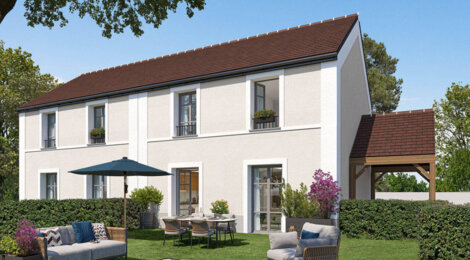 Programme immobilier neuf Villas du Frêne - Réau maisons en cœur de ville proche des bus (77550) - Référence : 9650