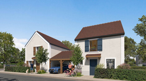 Programme immobilier neuf Villas du Frêne - Réau maisons en cœur de ville proche des bus (77550) - Référence : 9650