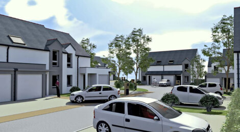 Programme immobilier neuf FONTAINES FEUILLEES - Redon proche du centre commercial Cap Nord (35600) - Référence : 12872
