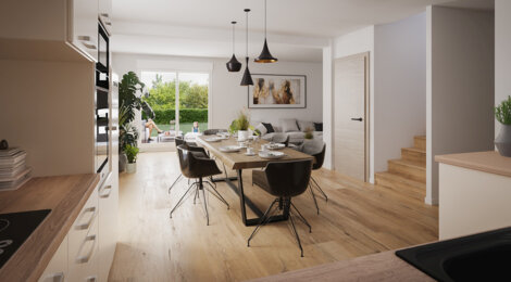 Programme immobilier neuf Maison individuelle - Reichshoffen à proximité d’Haguenau en 30 min (67110) - Référence : 13233