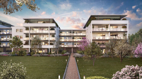 Programme immobilier neuf Côté Forêt - Reignier-Esery à deux pas du collège et de la médiathèque (74930) - Référence : 16204