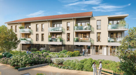 Programme immobilier neuf PATIO VERDE - Renage à proximité de Voiron (38140) - Référence : 13113