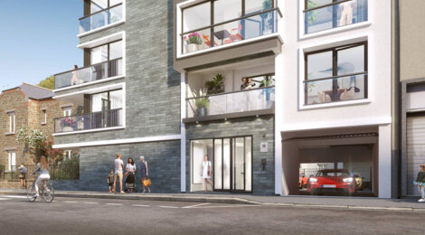 Programme immobilier neuf Le Cours des Lices - Rennes : 12 appartements neufs dans le quartier des Lices, architecture moderne et confort domotique (35000) - Référence : 15189