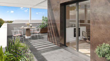 Programme immobilier neuf Eclat - Rennes : 32 appartements neufs T1–T4 dans le quartier Thabor - Saint Hélier (35000) - Référence : 15903