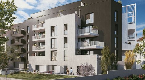 Programme immobilier neuf Eclat - Rennes : 32 appartements neufs T1–T4 dans le quartier Thabor - Saint Hélier (35000) - Référence : 15903